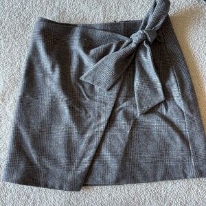 Aritzia Wilfred Wool-Cashmere Mini Skirt
